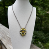 Huge Palomino Cluster Necklace by Dave Skeets