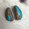 XL Turquoise Studs- Native