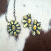 Huge Palomino Cluster Necklace by Dave Skeets