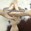 Heavy & Thick Sterling Stamped Bracelet- Tahe