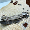 Stamped Hair Barrette-
