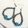 Golden Hills Teardrop Earrings- 2 1/4"