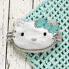 Sterling Silver & Inlaid Hello Kitty Pin/Pendant by Andrea Lonjose, Zuni
