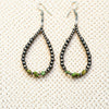 Large Sonoran Gold Teardrop Earrings- 3 1/4"