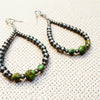 Large Sonoran Gold Teardrop Earrings- 3 1/4"