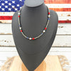 Stars and Stripes 17" Necklace