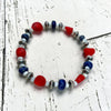 Mount Rushmore 7" Stretch Stacker Bracelet