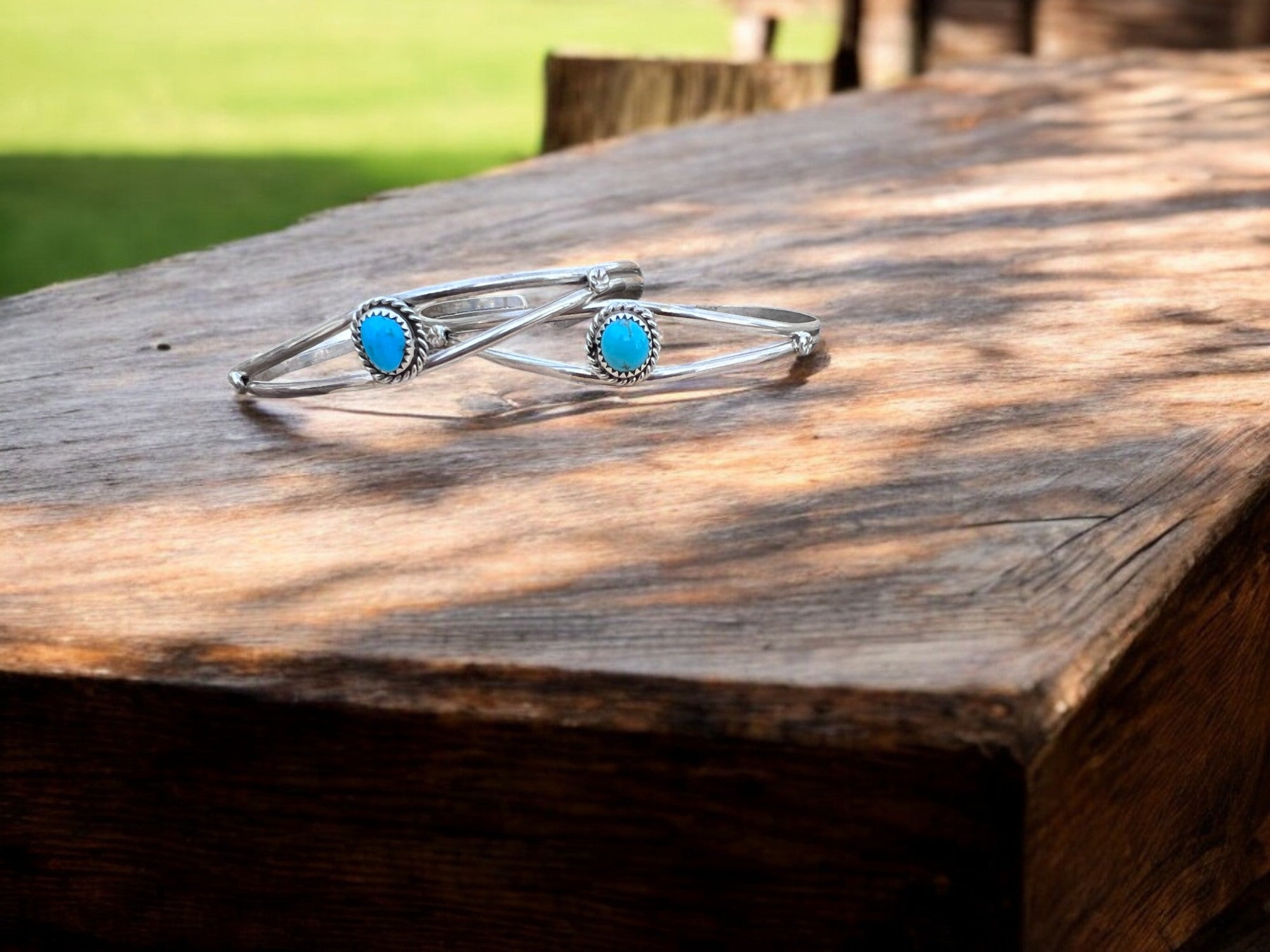Stack Baby Stack- Shallow Waters Cuff by Esther White