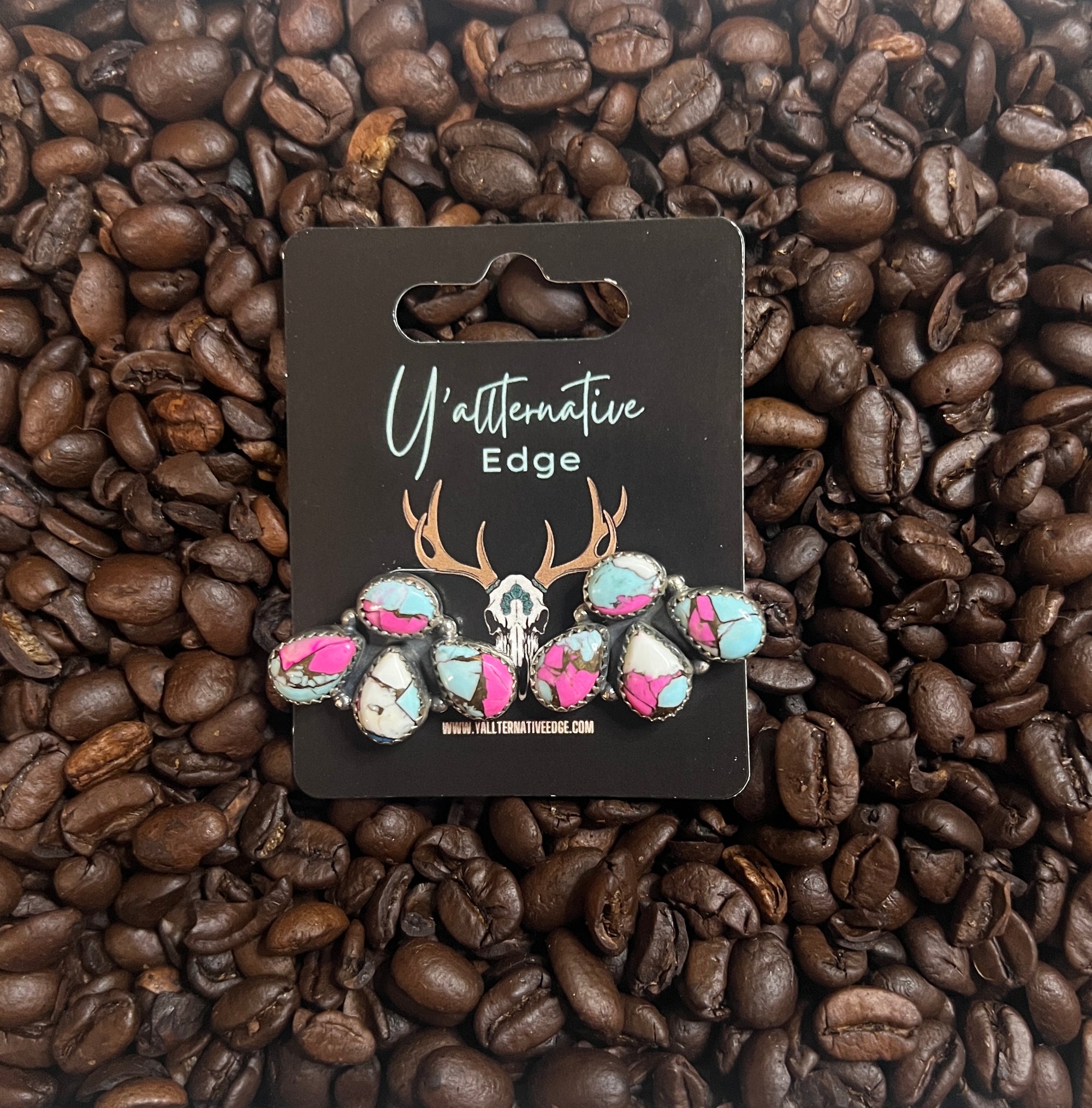 Cotton Candy Cluster Studs