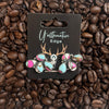 Cotton Candy Cluster Studs