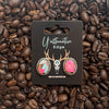 Cotton Candy Studs