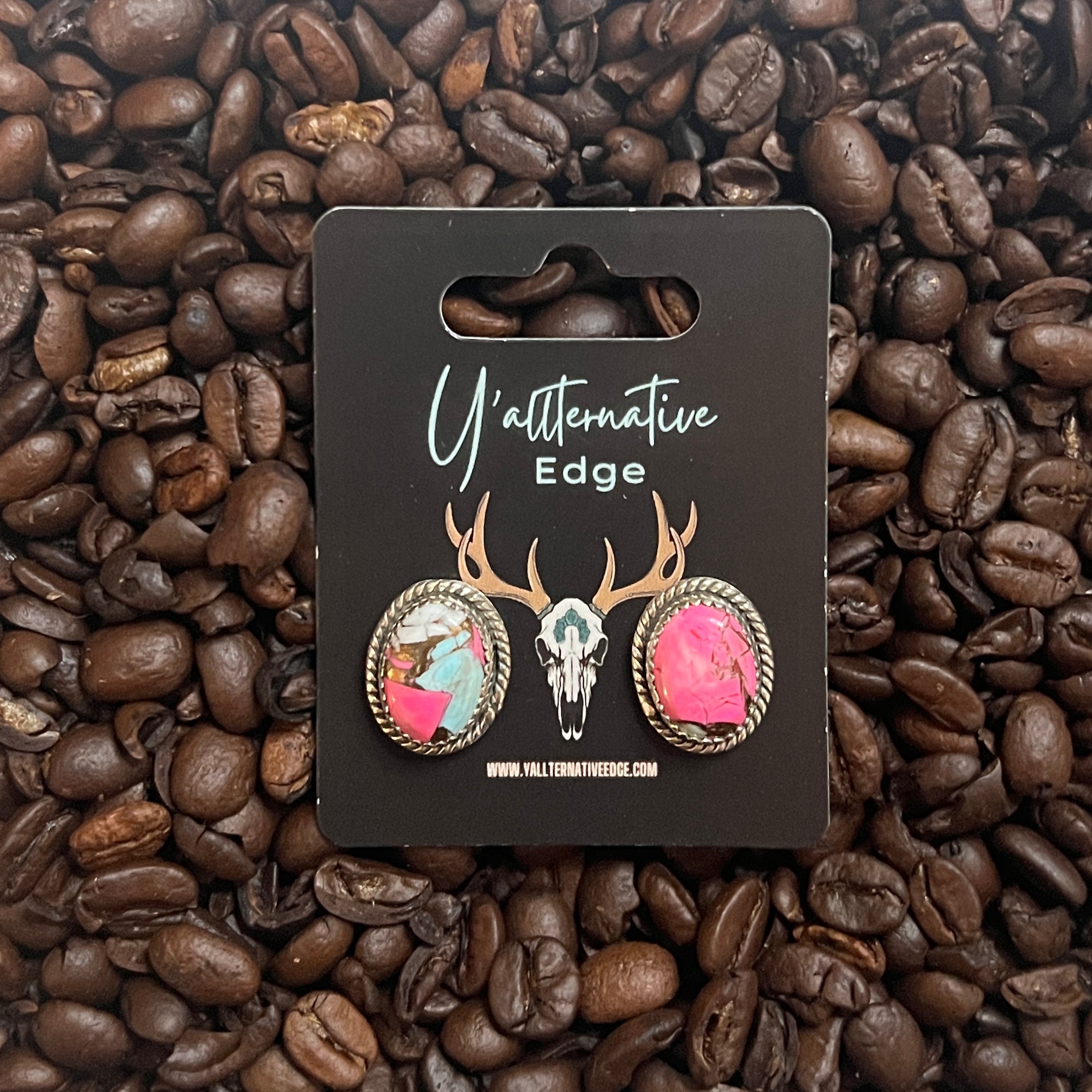 Cotton Candy Studs
