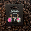 Cotton Candy Studs