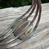 Vintage Rhodochrosite Statement Cuff- H. Begay