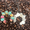 Mine 8 & Hot Pink Fire Opal XL Naja Necklace