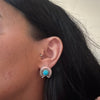 Horseshoe Turquoise Earrings - Annette Chiquito