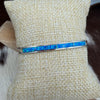 Blue Fire Opal Inlay Cuff- Jamie Johnson