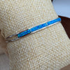 Blue Fire Opal Inlay Cuff- Jamie Johnson