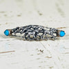 Vintage Running Horses Cuff- Running Bear