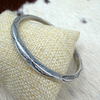 Thick Sterling Stamped Vintage Bangle