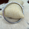 Thick Sterling Stamped Vintage Bangle