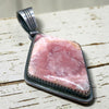 Vintage Rhodochrosite Statement Pendant- Loren Thomas Begay