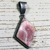 Vintage Rhodochrosite Statement Pendant- Loren Thomas Begay