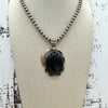 Onyx Statement Pendant- Herbert Tsosi