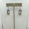 Vintage Sterling Hopi Dangle Earrings- Clifton Mowa
