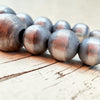 4-6mm Mixed Sterling Pearl Necklace- Native Hand Strung and Finished