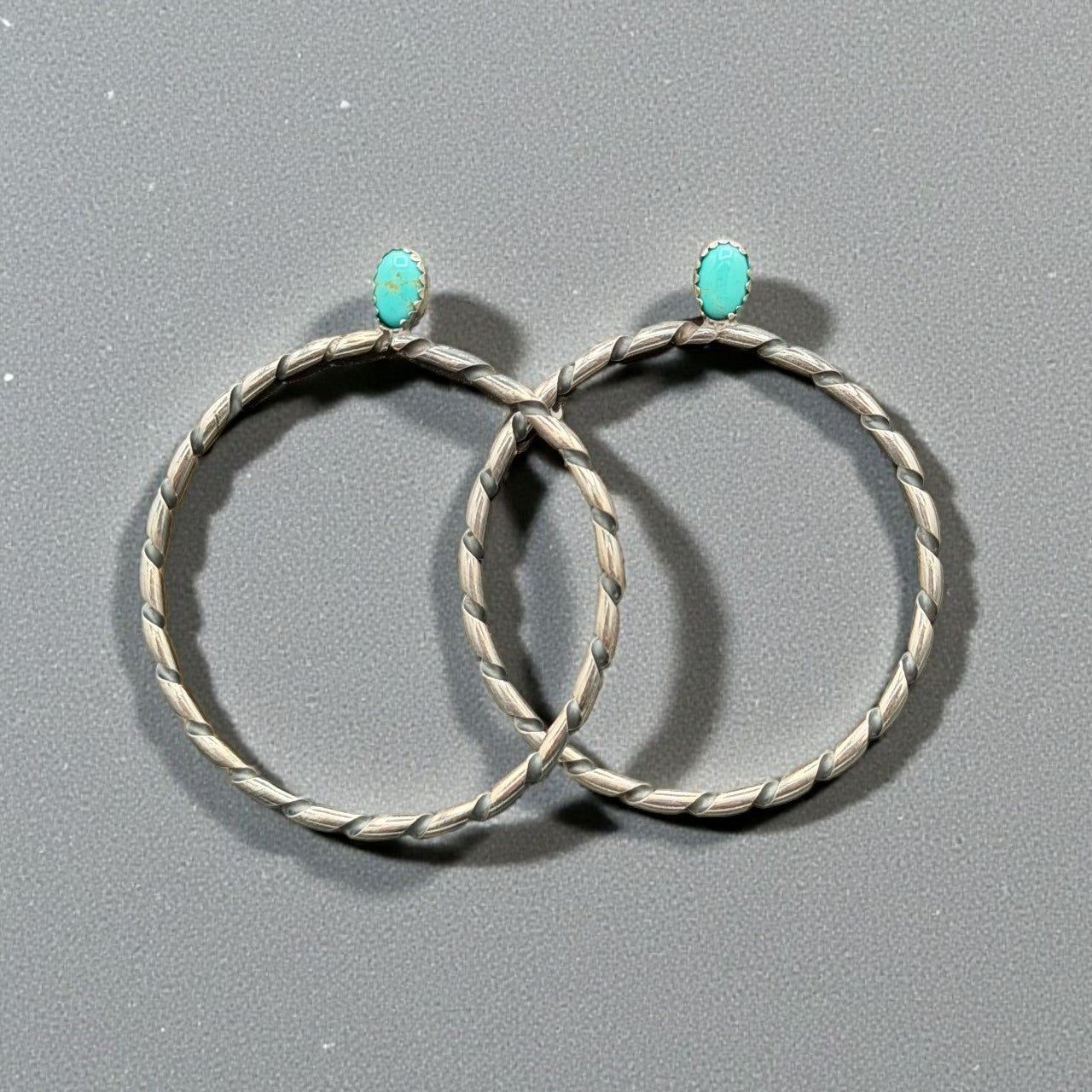 Twisted Up Hoop Earrings- Native
