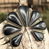Massive Onyx Naja Pendant – 3” Handmade by Outwest Silver