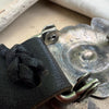 Antique Hand-Stamped Sterling Silver Concho Belt – Approx. 1890–1920 | 35–37"