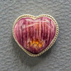 The Valentine's Day Collection-Purple Spiny Adjustable Heart Ring- Pauline Nelson