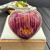 The Valentine's Day Collection-Purple Spiny Adjustable Heart Ring- Pauline Nelson