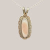 Mother of Pearl Pendant Necklace- 18"