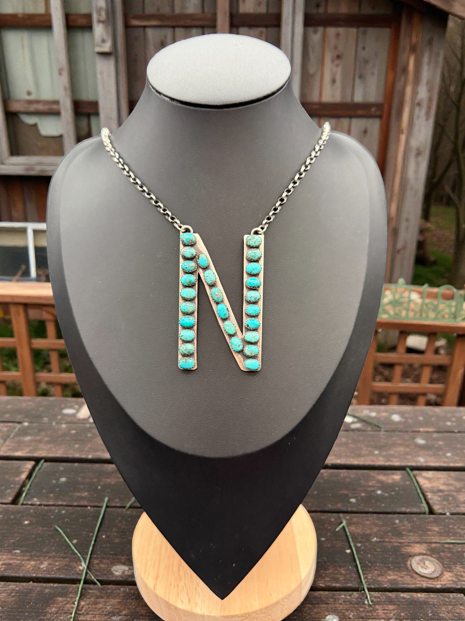 Massive “N” Necklace- Emerson Thompson