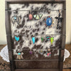 Cowhide Pendant Holder Display: Choice of Hides