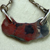 Native American Handmade Cowrie Shell Bar Necklace