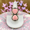 Dual Hearts Adjustable Ring- Robert Shakey
