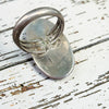 Native-Made Vintage Moonstone Cocktail Ring – Size 7