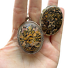 Navajo-Made Sterling Silver Leopard Skin Agate Statement Ring-6
