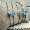 Golden Hills Turquoise Stacker Cuffs by Jerryson Henio