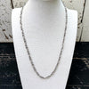 22" Navajo Handmade Heavy Sterling Silver Chain Necklace