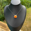 Orange Spiny Oyster Necklace- Eli Skeets