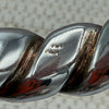 Solid Sterling Silver Twisted Cuff – 70 Grams – Made in Mexico