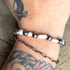 6.25" Pink Conch Stretch Bracelet