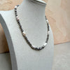 16" Wildhorse Torpedo Necklace w/ 3-8mm Sterling Pearls