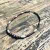 16" Wildhorse Torpedo Necklace w/ 3-8mm Sterling Pearls