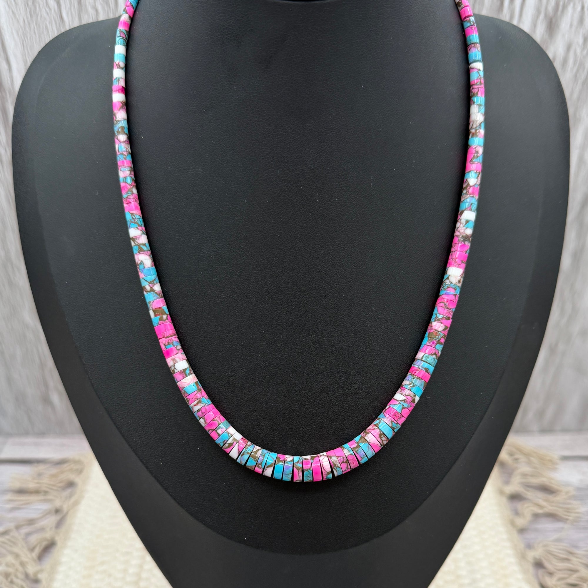 Cotton Candy Heishi 3-8mm Graduated